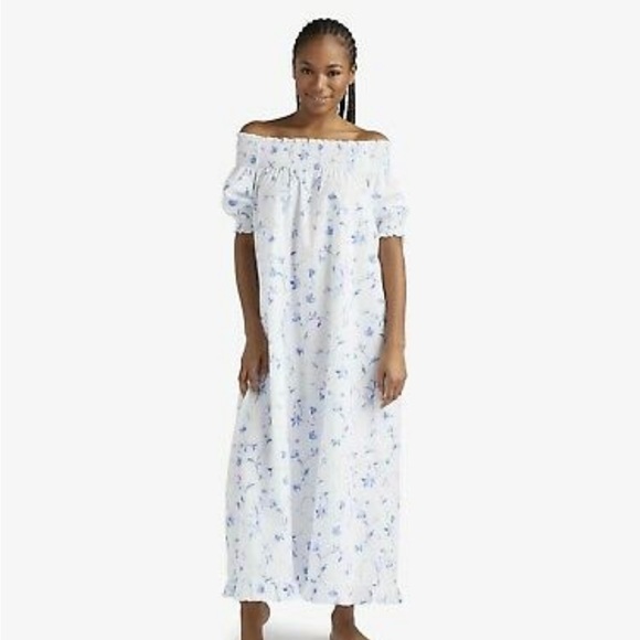 Hill House Dresses & Skirts - Hill House The Caroline Nap Dress Blue Botanical  Bridgerton Prairie Size Small